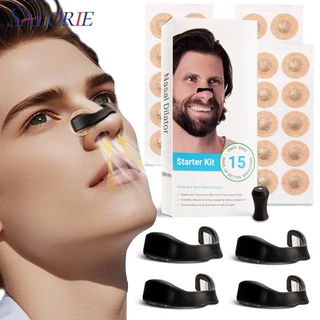 15 Pares De Tiras Nasais Kits De Dilatadores De Respiração Nasal Aumentam A Entrada De Ar Melhorar O Sono Reduzir Ronco 