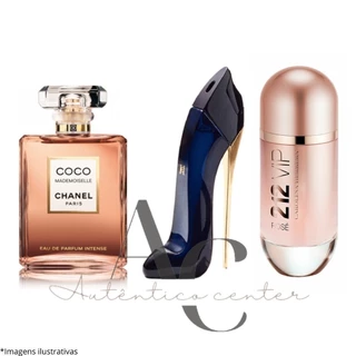 KIT 3 PERFUMES FEMININOS MAIS VENDIDOS IMPORTADOS exclusivo