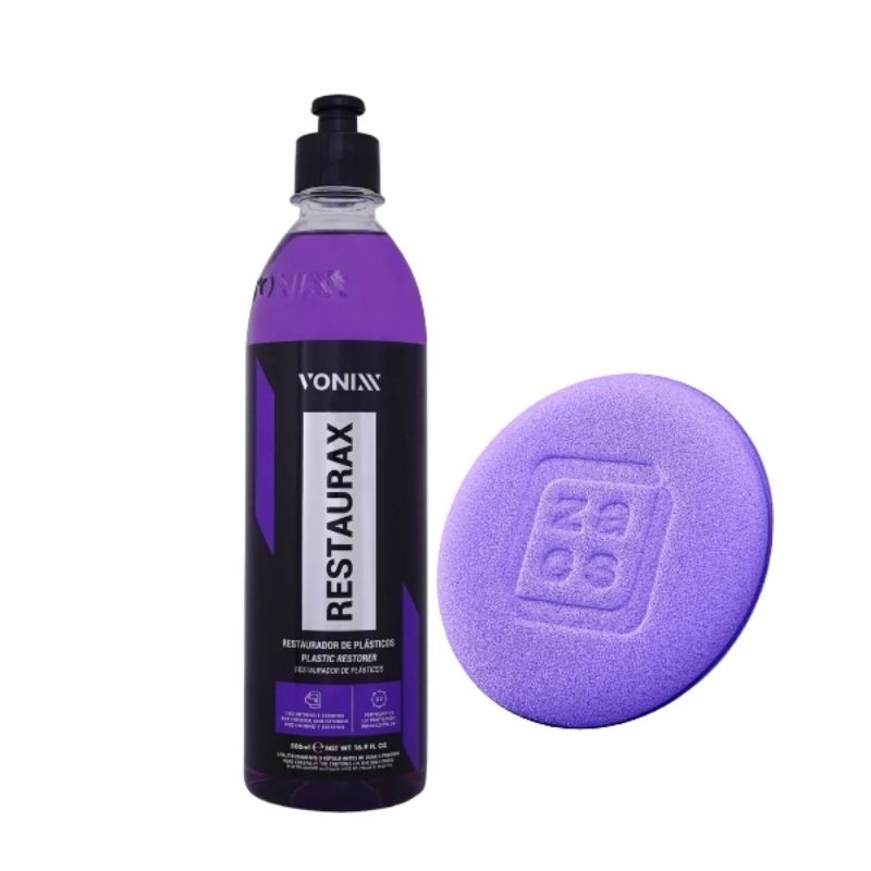 Restaurax Vonixx Restaurador Revitalizador Plásticos Interno Externo Automotivo