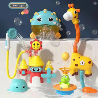 Novos Brinquedos De Banho Com Pulverizador De Água Banheira De Bebê Torneira Ventosa Forte Jogo Infantil Para Presentes Infantis