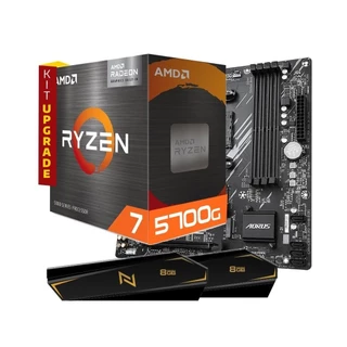 KIT UPGRADE AMD RYZEN 7 5700G, PLACA MAE A320M, 32GB DDR4