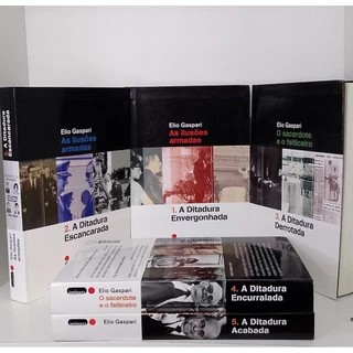 Livro Completo Ditadura Elio Gaspari Envergonhada