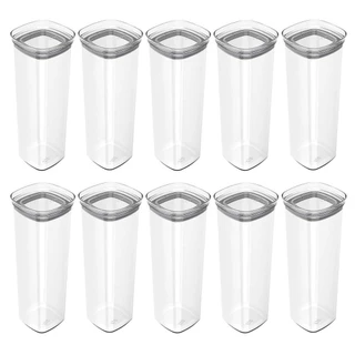 10x Porta Temperos Pote 2L Organizador OU Block Hermético