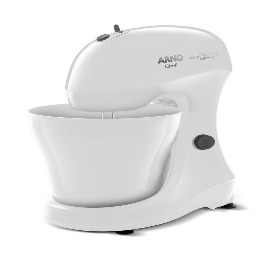Batedeira Arno Chef 400W 5V 127V 2Bat Sm00/Sm02 - Sm00