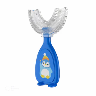 Escova De Dentes Infantil Flexivel Formato U Super Macia em Oferta na Shopee
