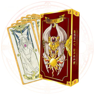 Cardcaptor Sakura Card Sets 56PCS Extra 3 TCG Cards Magic Tarot Captor Clow Jogo Cosplay Props