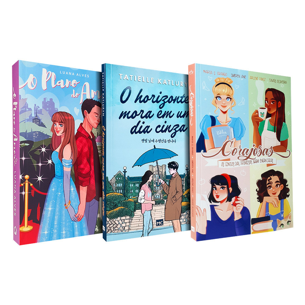 Kit 3 Romance Cristão | 3 Livros Corajosas | Shopee Brasil