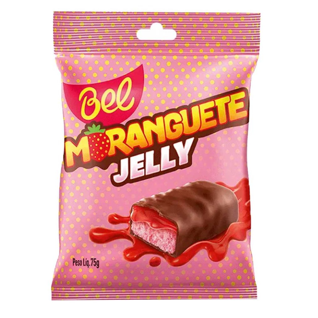 BOMBOM MORANGUETE JELLY 75G -> UN