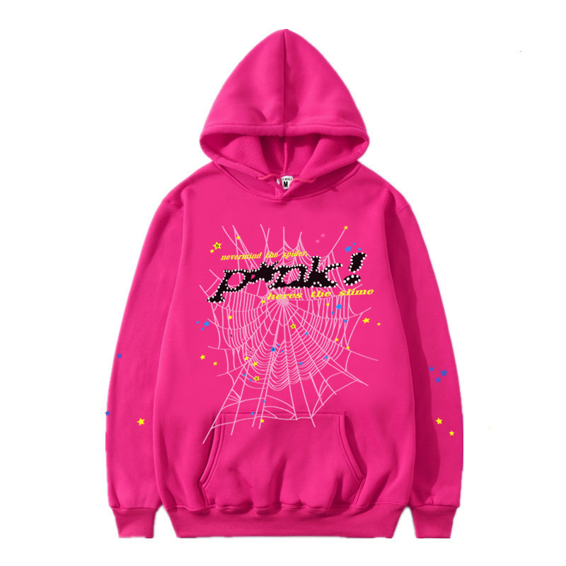Sp5der Worldwide Jeffery Spider セット 男女M Moletom Spider 555 com Capuz - Estilo Europeu e Americano! Suéter