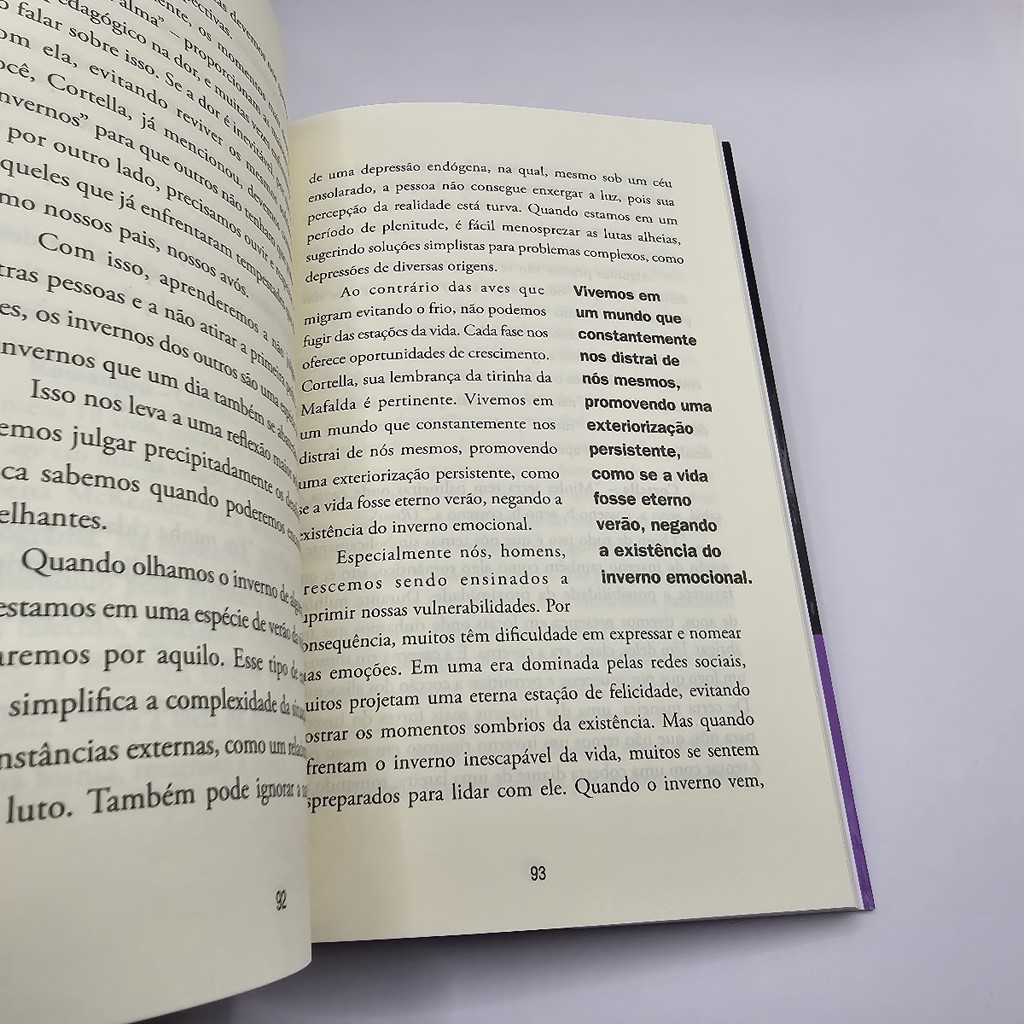 Livro As Quatro Estações da Alma - Mario Sergio Cortella