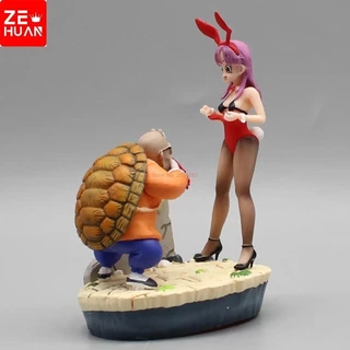 Bola De Dragão 10cm Z Anime Bulma Mestre Roshi Gk Posição Sentada Figuras De Ação Bunny Girl Statue Collector Pvc Modelo Brinquedos Presente