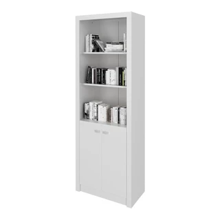 Armário Escritório com 2 Portas Multimóveis CR25020 Branco