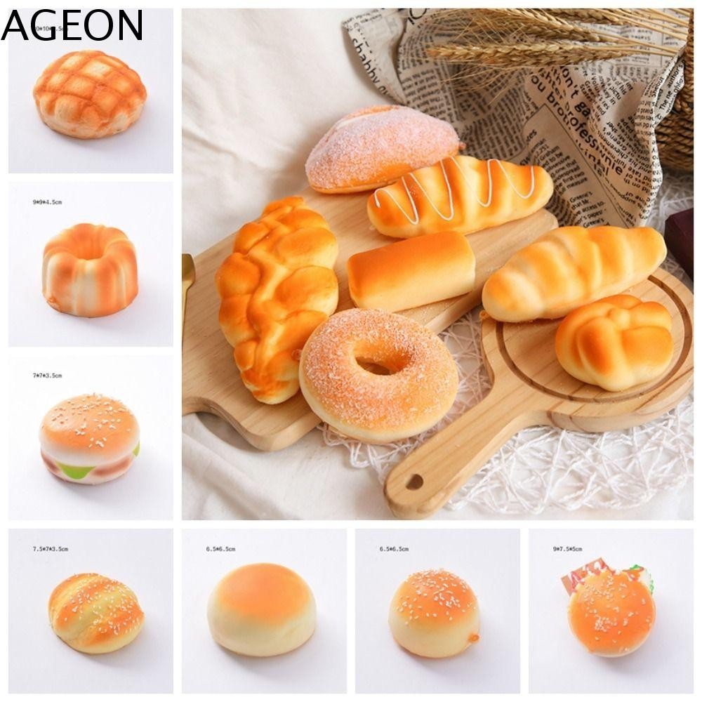AGEON Simulado Brinquedo De Pão Artificial , Modelo Paródia Brinquedos ...