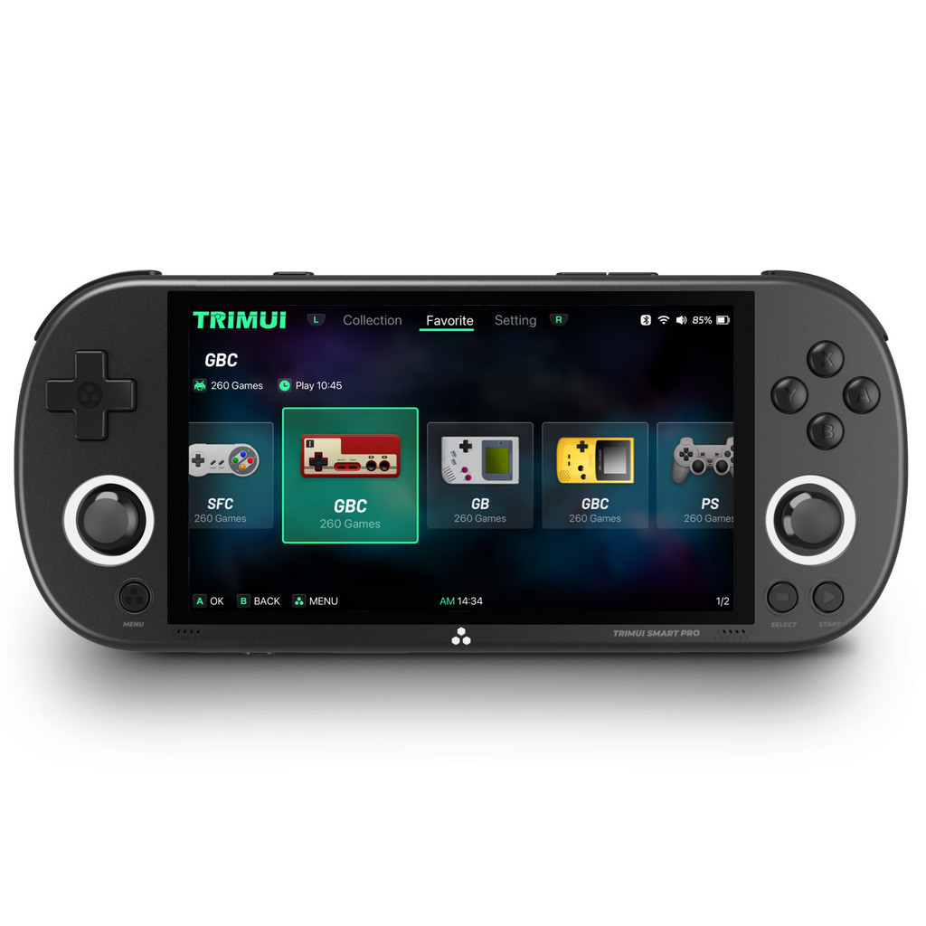 Atualização TRIMUI SMART PRO de código aberto máquina portátil de vídeo de rede de jogo de batalha máquina retro streaming