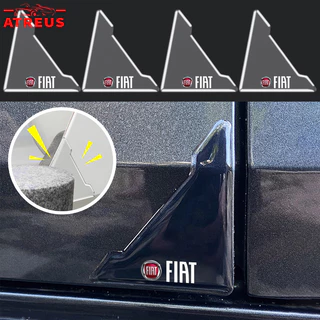 2/4 Peças FIAT Adesivo Anticolisão Para Canto Da Porta Do Carro Transparente Protetor De Anti-Riscos Adesivos Para FIAT Strada Argo Mobi Toro Fastback Pulse Cronos Scudo 500 Titano Palio Idea Uno Punto