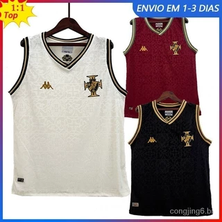 2022/2023 Camisa Regata Vasco III Bege/Preto/Vermelho Equipa de Futebol DJM Camisa Masculina