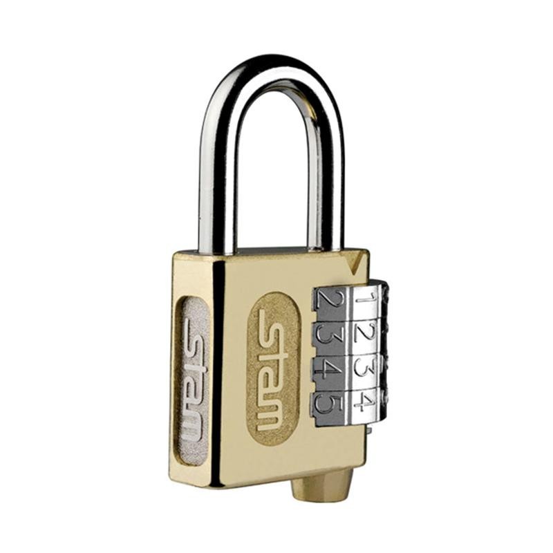 Cadeado 40Mm Stam Segredo Latonado