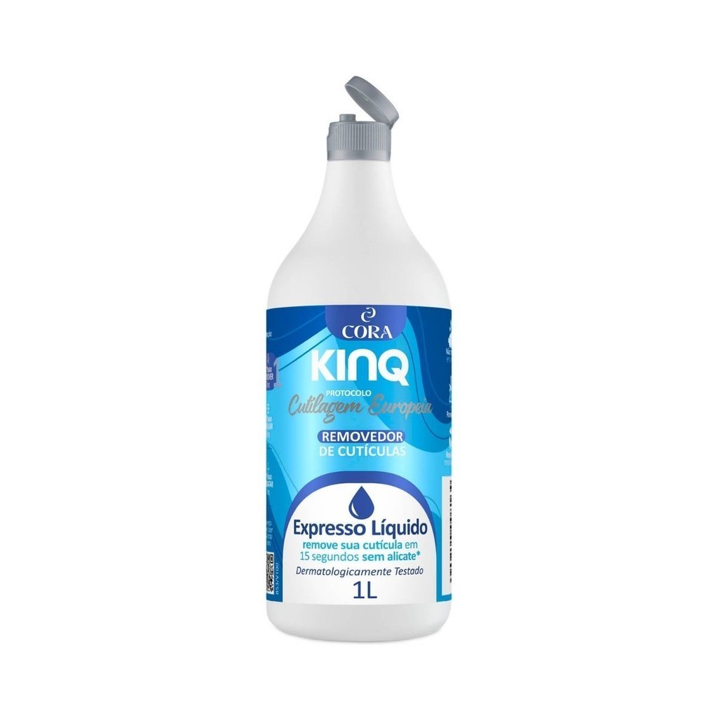 kinq Removedor de Cutículas Expresso Cutilagem Cora 1L | Shopee Brasil