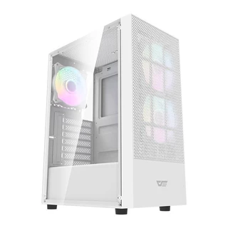 Gabinete Gamer Aigo Darkflash A290 Mesh, ARGB, Lateral de Vidro, Com 3 Fans, Branco, A290-MESH-WH-3F em Oferta na Shopee