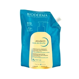 Bioderma Atoderm Huile Gel De Banho 1000ml Refil em Oferta na Shopee