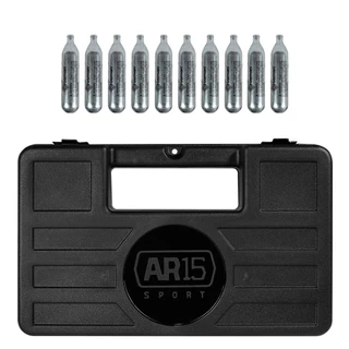 Conjunto Maleta Transporte + 10 Cilindros Co2 Crosman 12g
