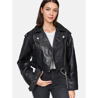 Primavera Moda Novo Zíper Manga Comprida Casaco De Couro PU em Promoção na Shopee Primavera Moda Novo Zíper Manga Comprida Casaco De Couro PU