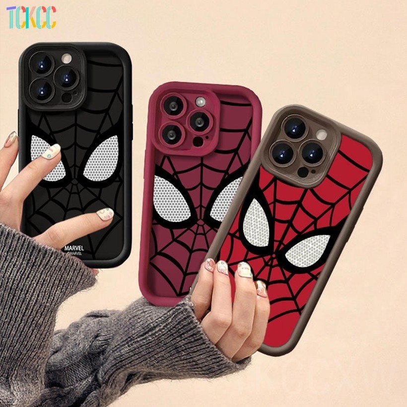 Capa Macia Para O Telefone Marvel Spider Man Eyes Motorola moto G22 G20 ...