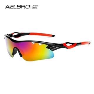 Óculos De Sol Para Ciclismo Ao Ar Livre AIELBRO UV400 Homens Mulheres MTB Esportes Corrida De Pesca Caminhada Eyewear