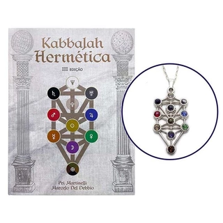 Livro Kabbalah Hermética 3º Edição + Colar Sefirot
