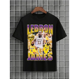 Camiseta Masculina 100% Algodão Lebron James Lebrom Basquete NBA Envio Imediato