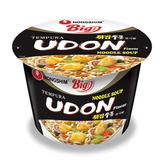 Ramen Coreano Tempura Udon Big Bowl Noodle Soup