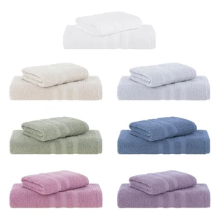 Jogo de Toalhas Banho Buddemeyer Vanilla Extra Soft 2 peças