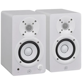 Par de Monitores de Estúdio Near Field Yamaha HS3 110v Branco