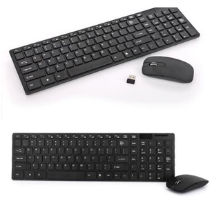 Kit Teclado + Mouse Sem Fio K06 Wireless 2.4ghz 3200dpi Óptico