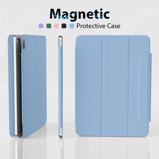 Caixa Magnética Para Ipad Pro 11 5 4 3a 2a 13 Air 11 13 2024 air6 10 10a Geração 10,9 Mini 6 2021 Capa