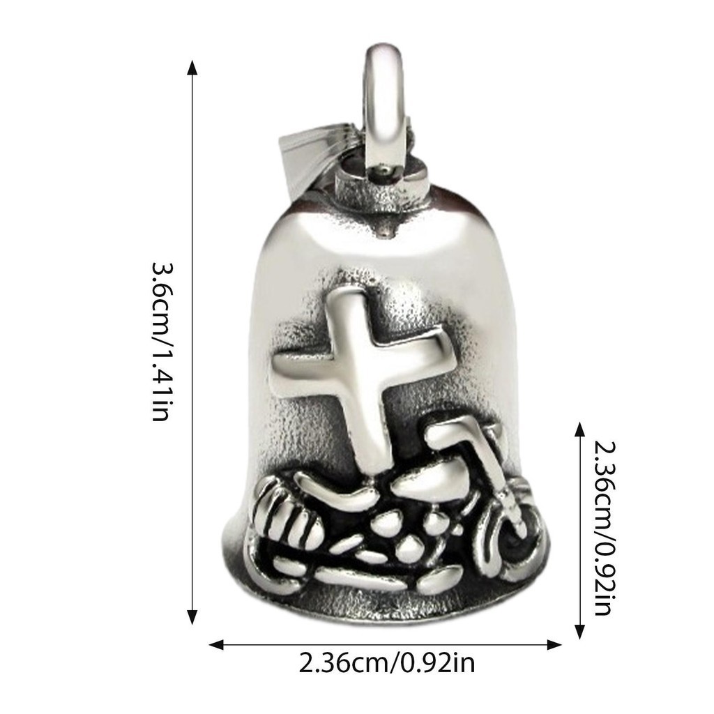 ガンダーシンギングベル Sino De Motocicleta Angel Riding Bell Bike Guardian De Aço