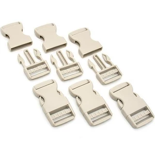 Fecho Plástico 25mm Círculo - 6 Unidade em Oferta na Shopee