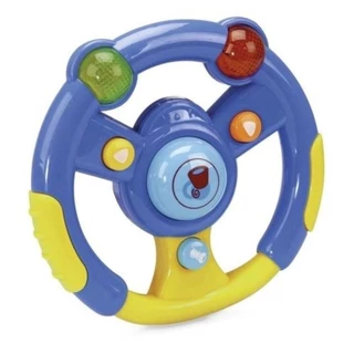 Brinquedo bebe volante com luz e som playduo