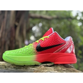 Tênis de basquete com som no combate real, tênis preto Mamba fricção Kobe Spirit Student Green Hornet 6ª geração masculina