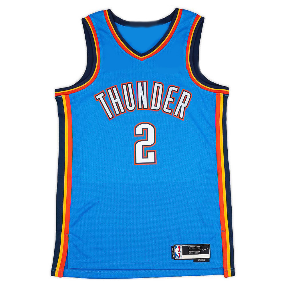 201923 Oklahoma City Thunder GilgeousAlexander (Estilo De design