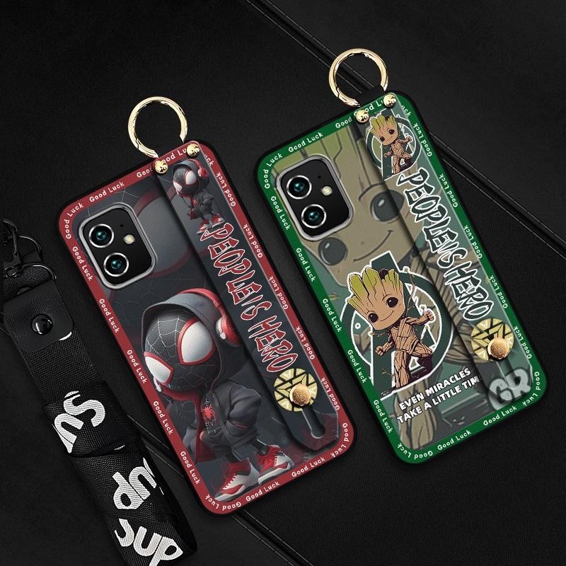 phone case mobile phone case Phone Case For Asus Zenfone 8/ZS590KS/2A007EU ring phone pouch Anti-knock Cute Wrist Strap
