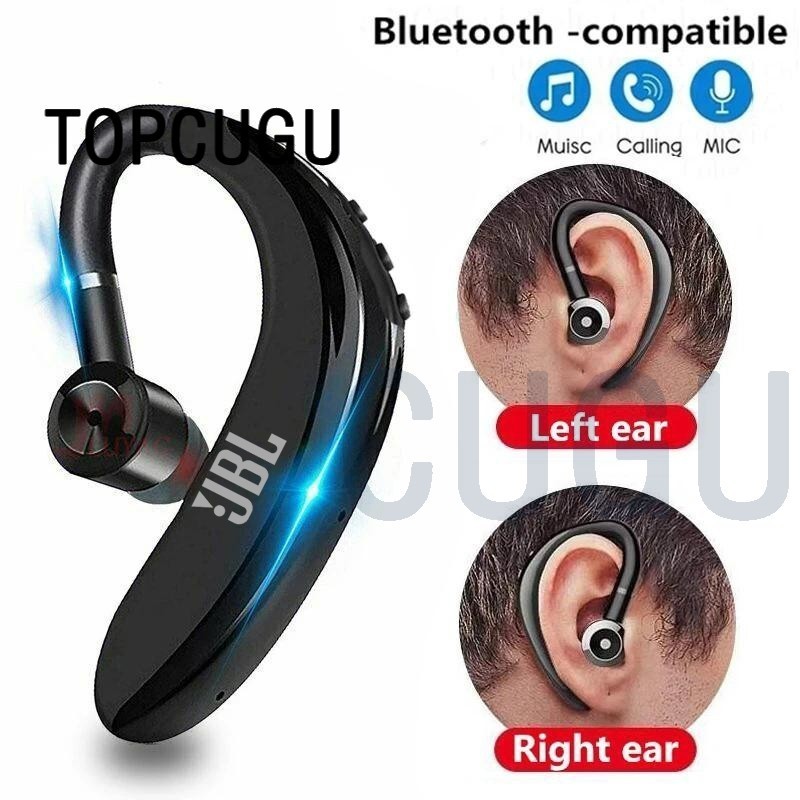 TOPCUGU S109 Bluetooth 5.0 Fone De Ouvido Esportivo Sem Fio Com Ruído/Microfone