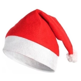 5 Chapéus De Papai Noel Vermelho