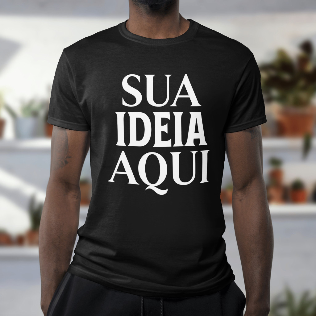 Camiseta personalizada Oversized Streetwear Masculina 30.1 Premium