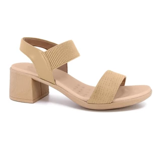 SANDALIA USAFLEX EM COURO ELASTICO REF UC22003 FEMININO em Oferta na Shopee