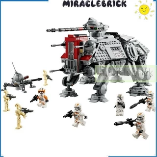 Presentes Para O Dia Das Criançasstar Wars 75337 AT-TE Walker 1000 +/PCS Puzzle Assembling Building Blocks Modelo DIY Amigo Adulto Brinquedos De Aniversário Crianças