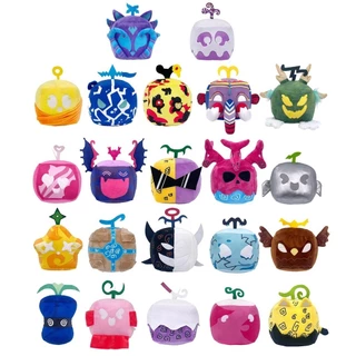 JAMXUN Toy Novo Blox Fruta Plushie Brinquedo Dragão Pelúcia Aniversário Caixa