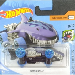 HOT WHEELS STREET BEASTS SHARKRUISER 8/10 T-HUNT 2018 EMBALAGEM PEQUENA