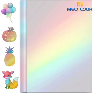 100% Transparente Vinil Adesivo Impressora Jato de Tinta A4 20 Folhas Mecolour