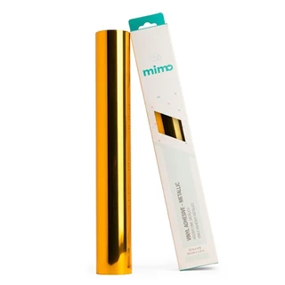 Adesivo Vinil Metálico - Ouro - Mimo - 30,5 cm x 1,22 m - 1 Unid